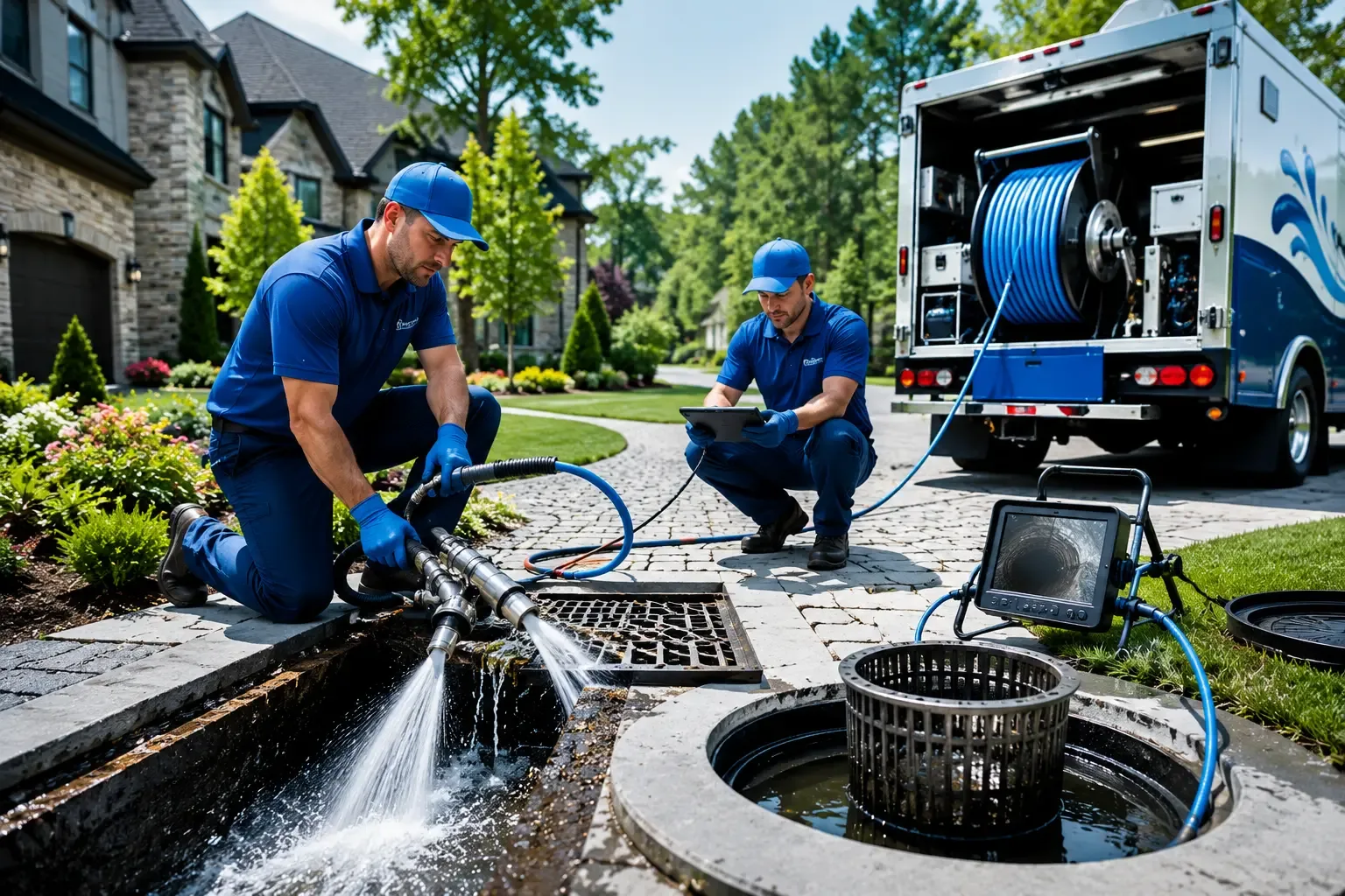 Local outdoor drain cleaning professionals in Sullivan, OH